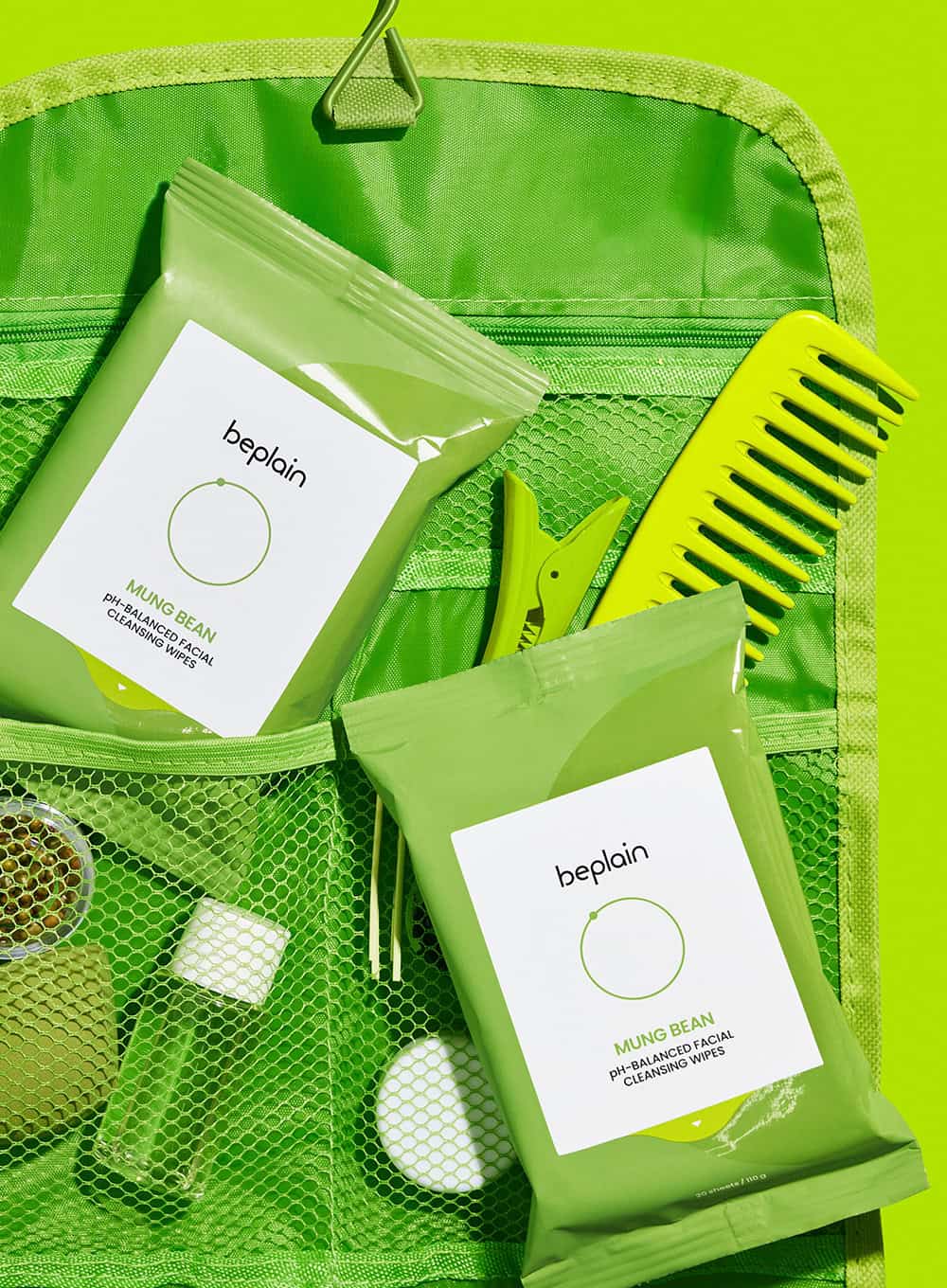 Mung Bean Ph-Balanced Facial Cleansing Wipes Duo Set (20p*2ea)