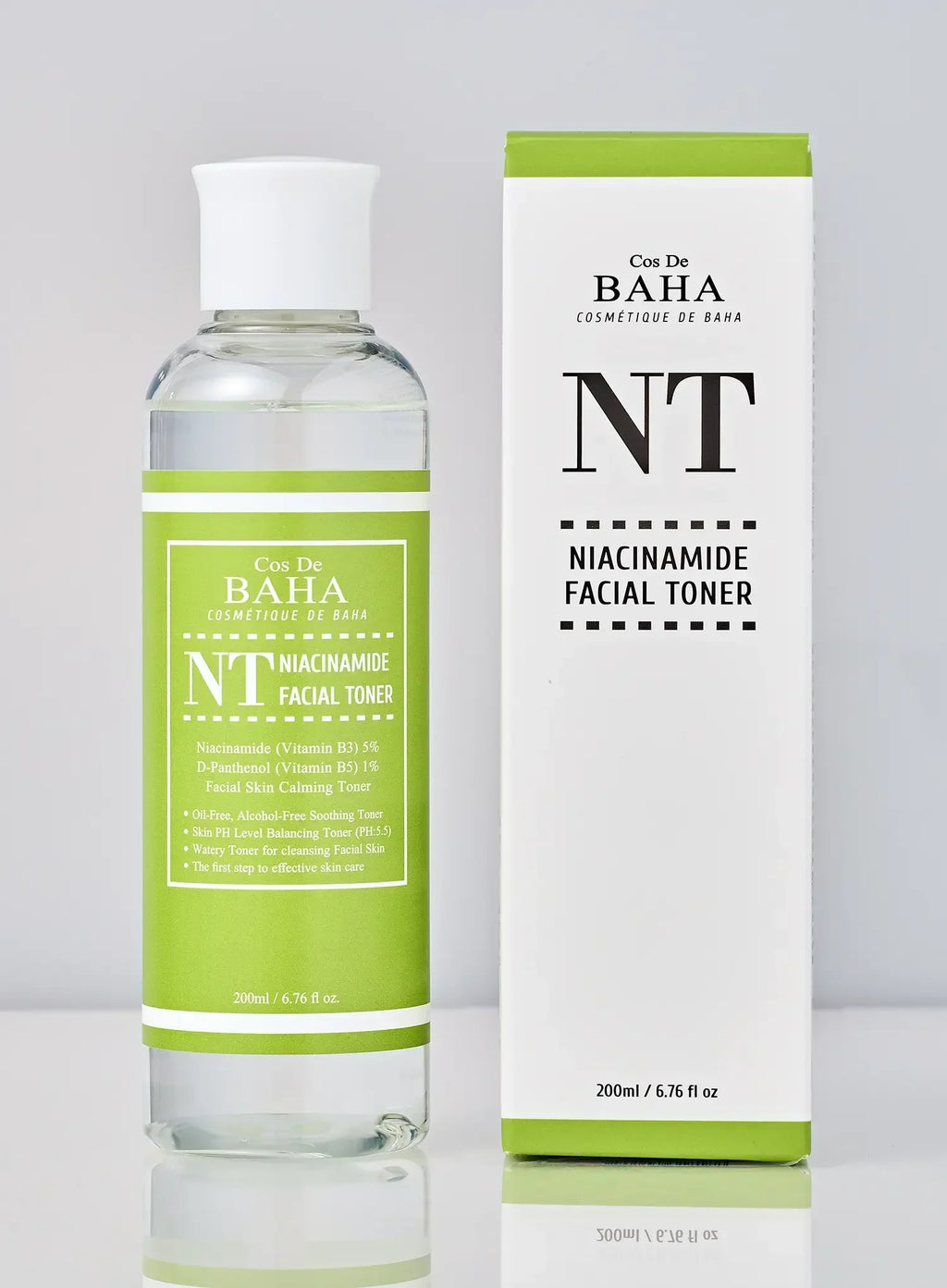 Niacinamide 5% B5 Hyaluronic Acid Facial Toner 200ml (NT)