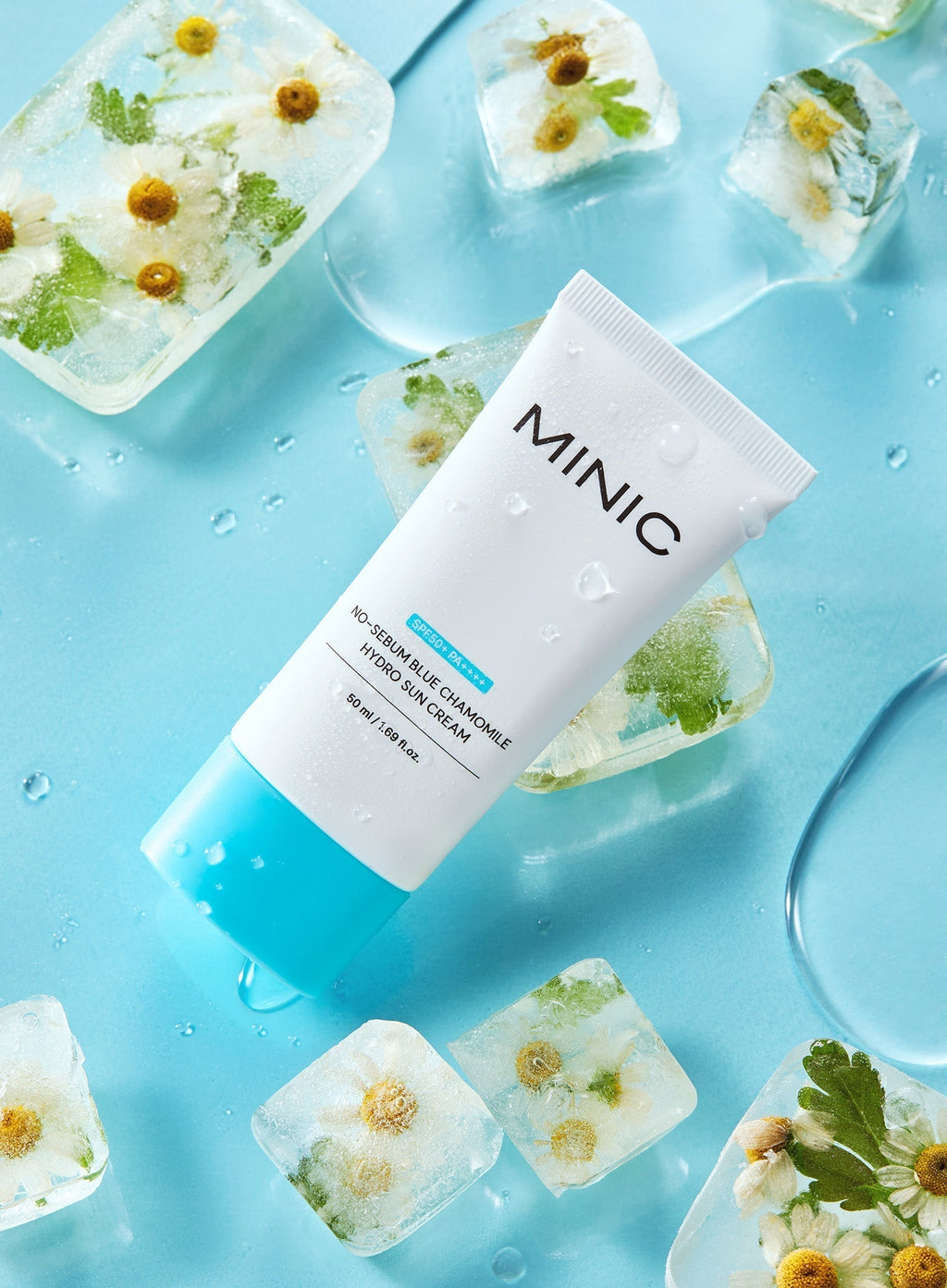 No-Sebum Blue Chamomile Hydro Sun Cream SPF50+ PA++++ (50ml)