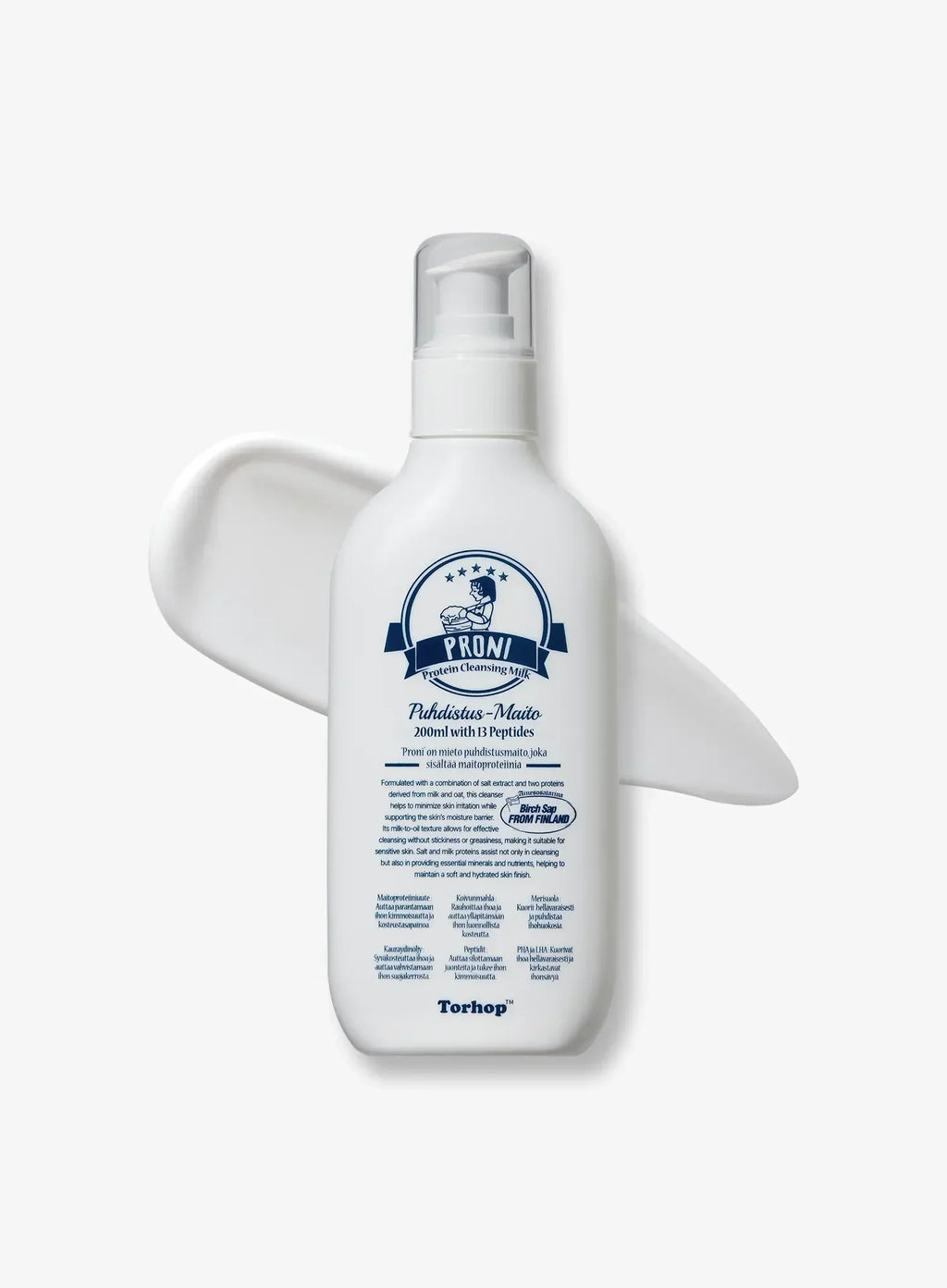 Proni Salt Peptide Cleansing Milk Oil (200ml)