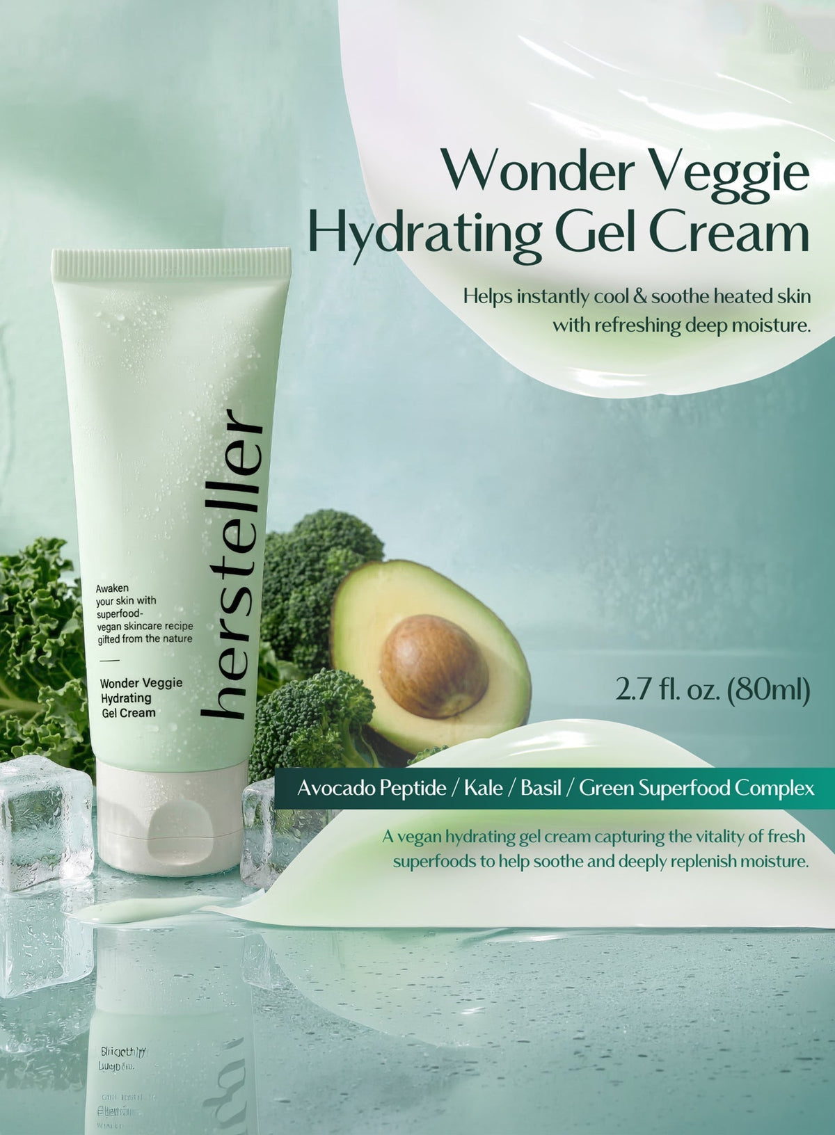 Wonder Veggie Hydrating Gel Cream (80ml)