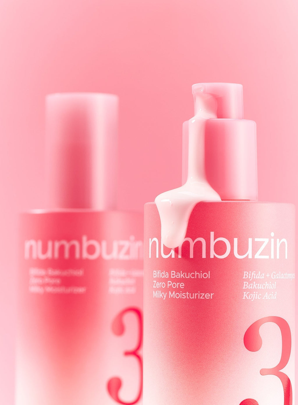 No.3 Bifida Bakuchiol Zero Pore Milky Moisturizer Duo Set (150ml*2ea)