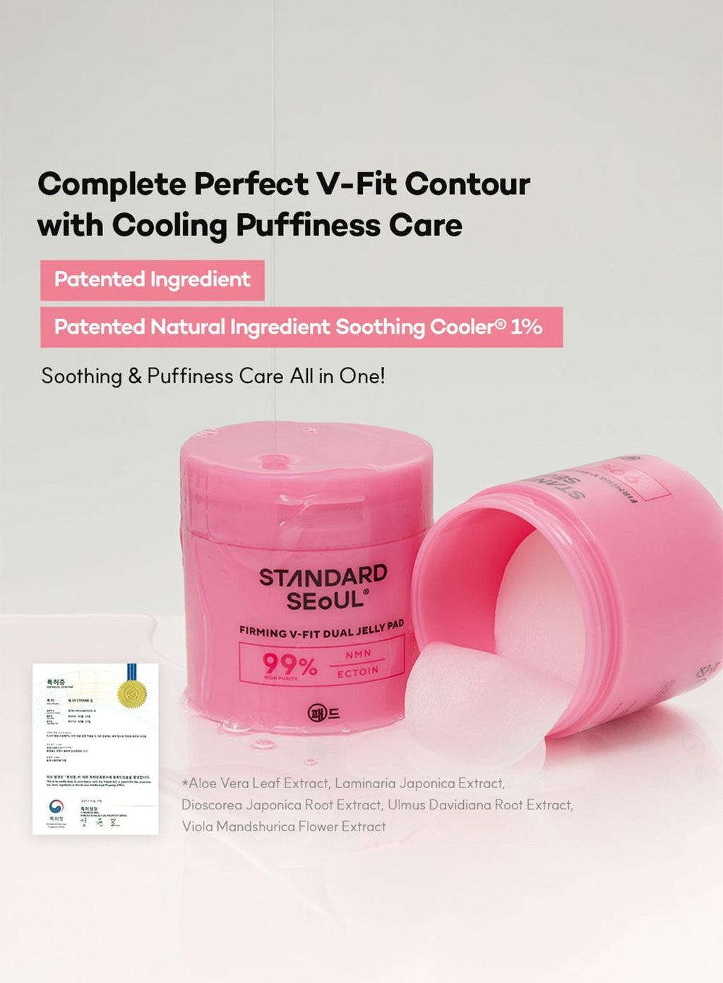 Firming V-Fit Dual Jelly Pad (190ml/60sheets)