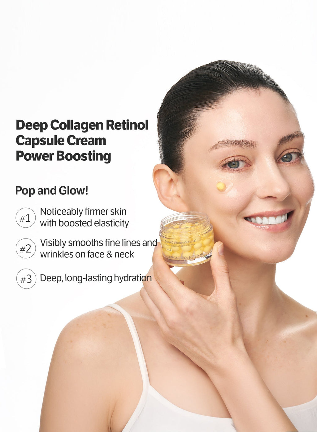 [Toy Story Edition] Deep Collagen Retinol Power Boosting Capsule Cream (+Random Sticker) (50ml)