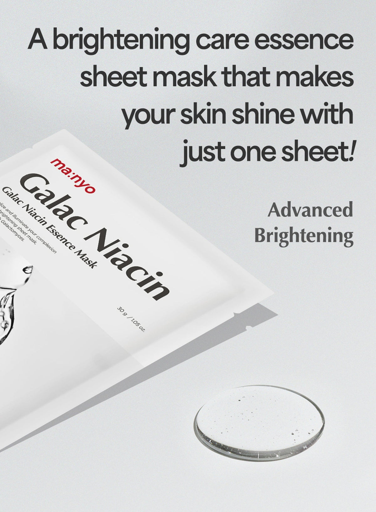 Galac Niacin Essence Mask (30g/10sheets)