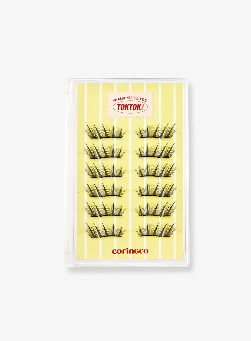 TOKTOKHARA No Glue Half Eyelash (24pcs)