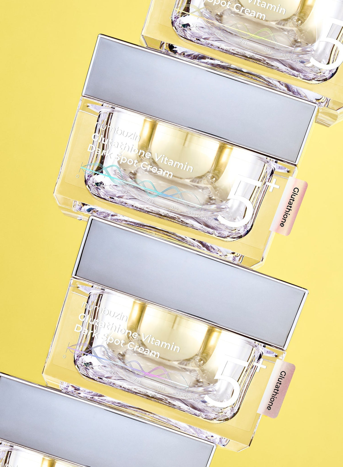 No.5+ Glutathione Vitamin Dark Spot Cream Trio Set (50ml*3ea)
