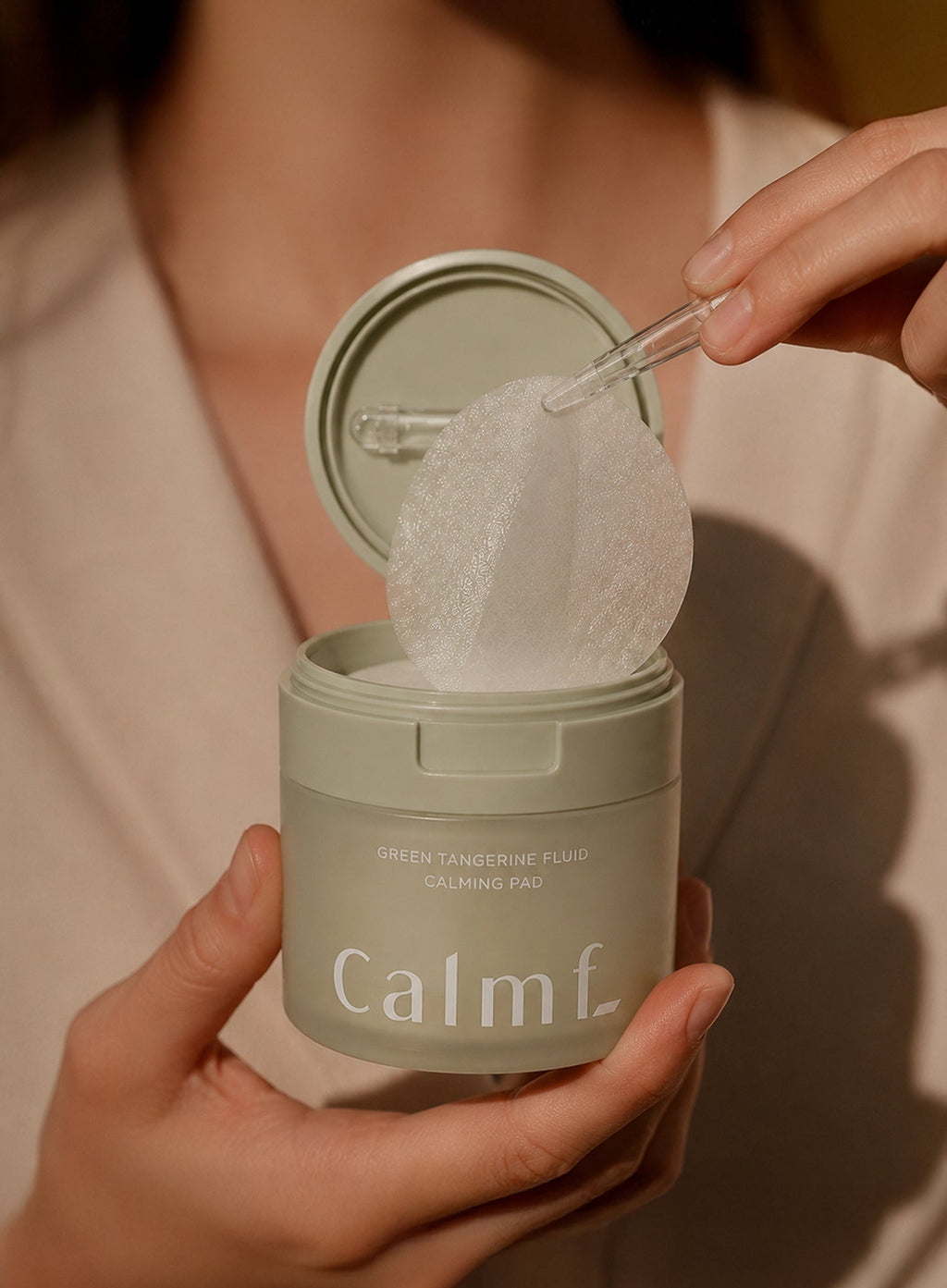 Green Tangerine Fluid Calming Pad (130ml/70ea)