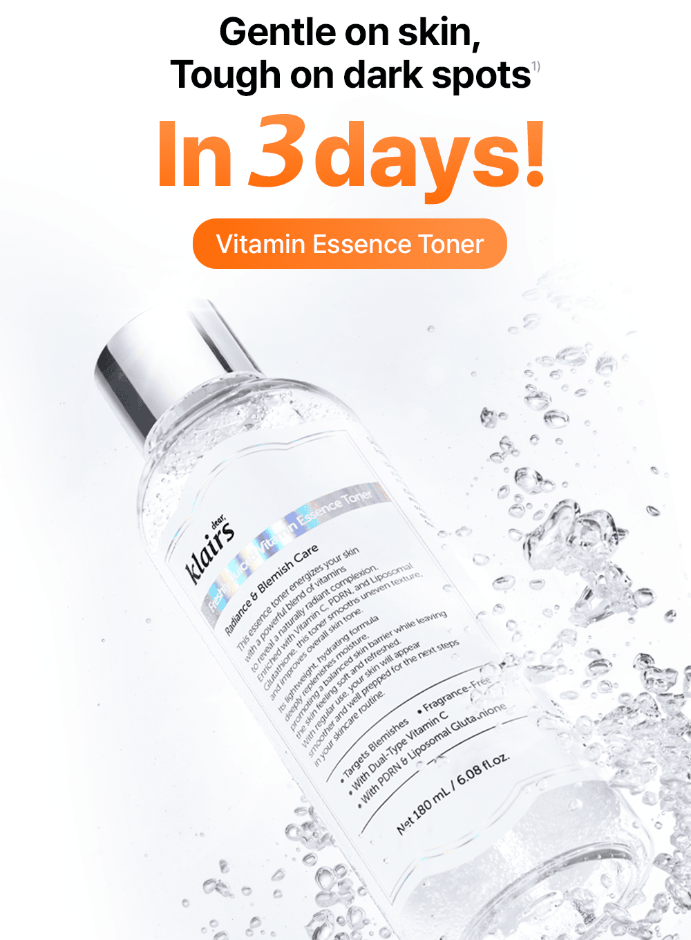 Freshly Juiced Vitamin Essence Toner Trio Set (180ml*3ea)