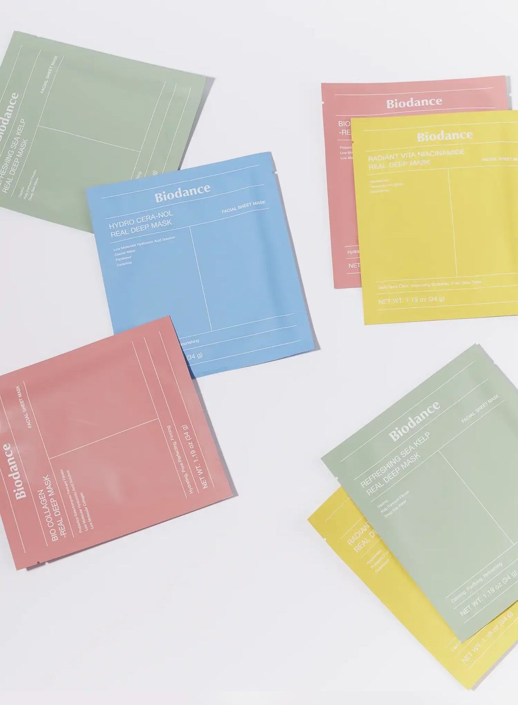 Radiant Vita Niacinamide Real Deep Mask Set (34g*4ea)