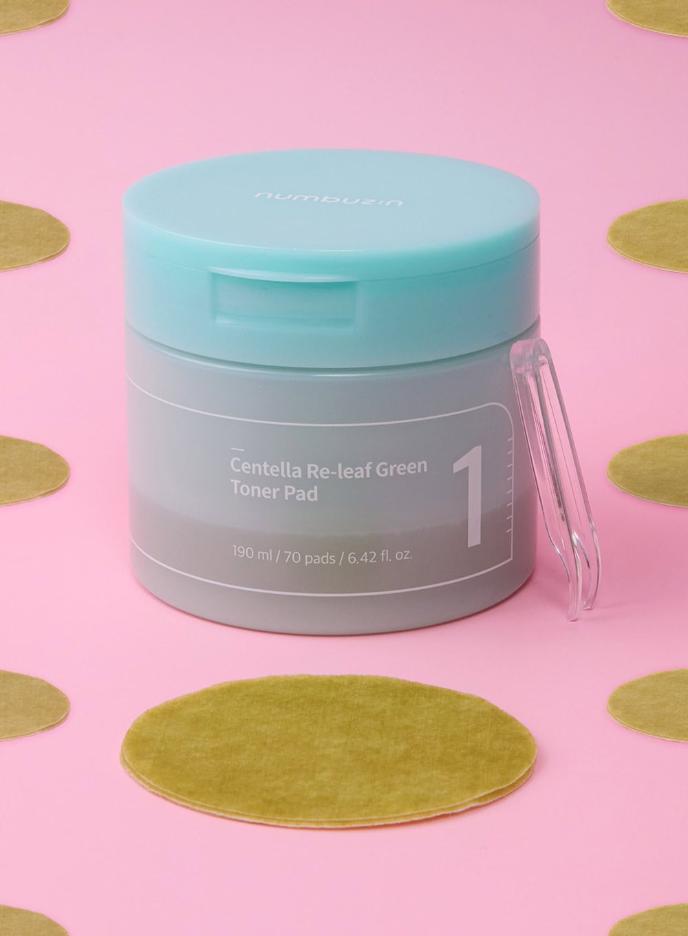 No.1 Centella Re-Leaf Green Toner Pad Trio Set (70ea / 190ml)*3ea