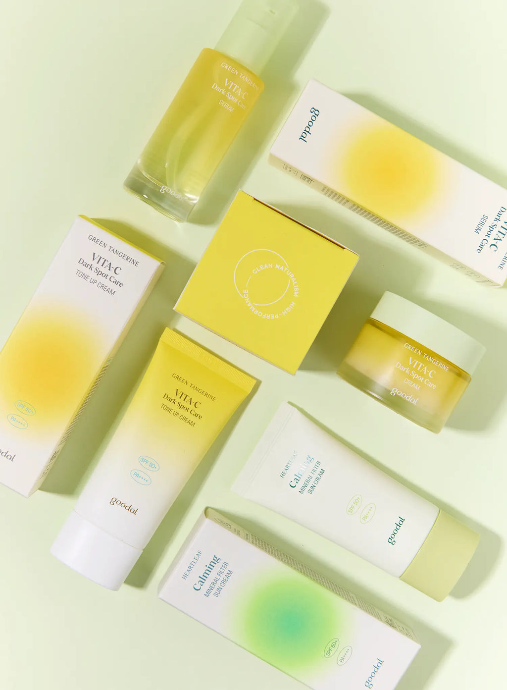 Green Tangerine Vita C Dark Spot Tone Up Cream (50ml)