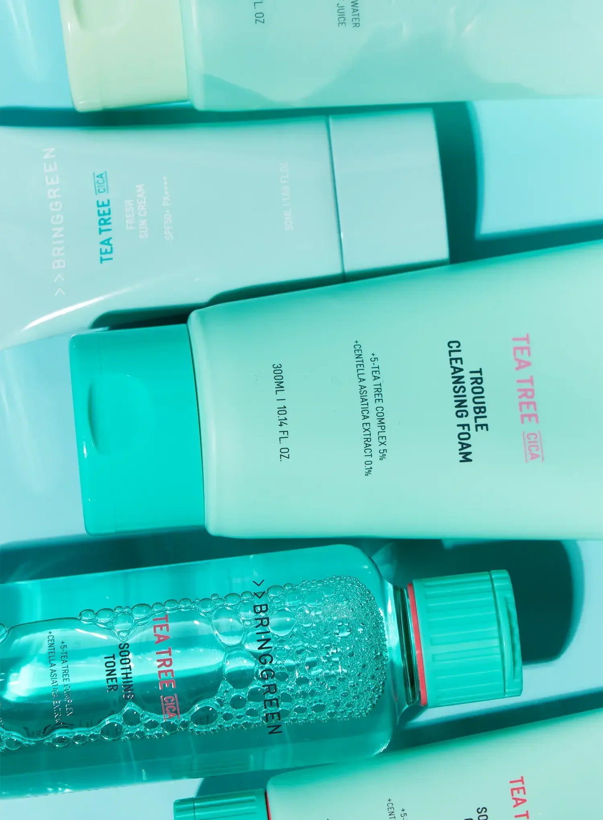 Tea Tree Cica Trouble Cleansing Foam (300ml)