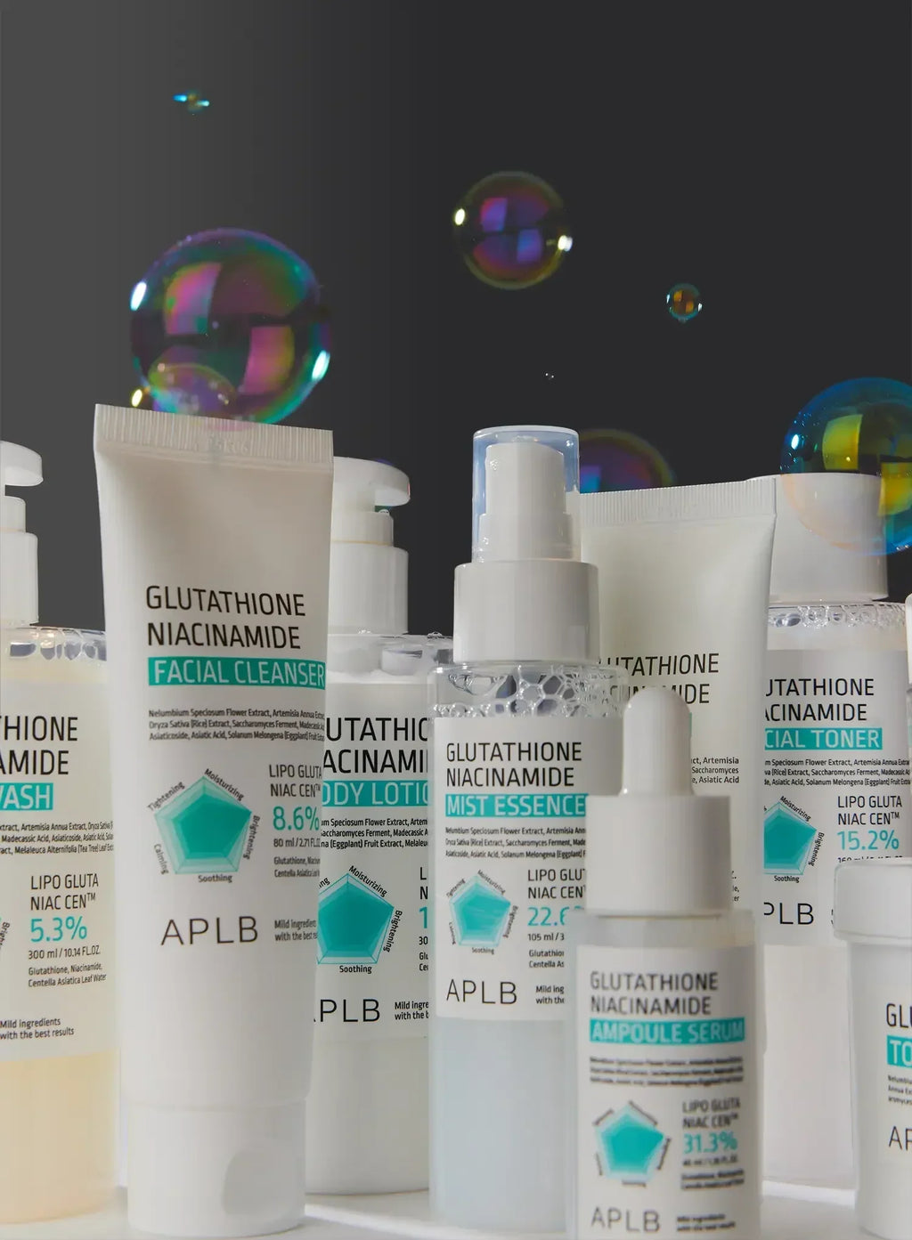 Glutathione Niacinamide Mist Essence Trio Set (105ml*3ea)