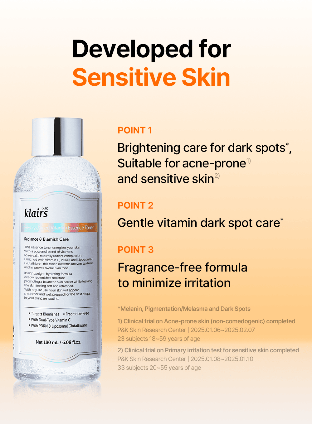 Freshly Juiced Vitamin Essence Toner Trio Set (180ml*3ea)