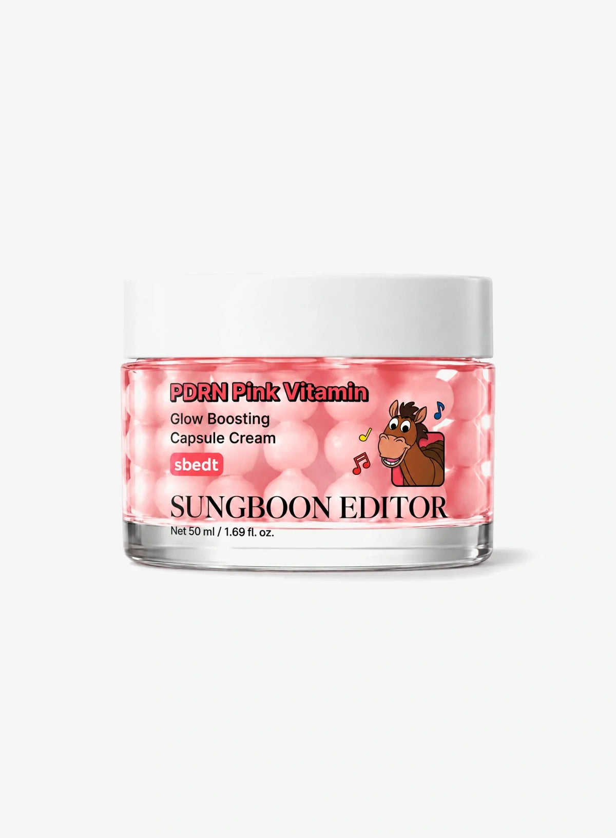 [Toy Story Edition] PDRN Pink Vitamin Glow Boosting Capsule Cream (+Random Sticker) (50ml)