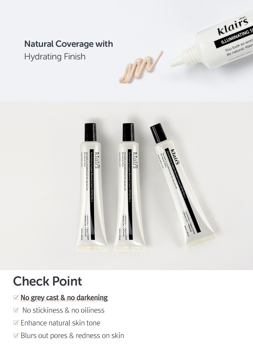 Illuminating Supple Blemish Cream SPF40 PA++ Duo Set (40g*2ea)