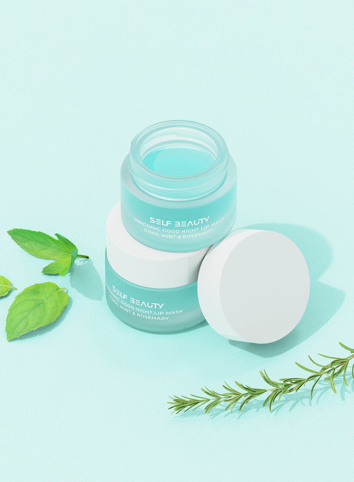 Uniconic Goodnight Lip Mask — Cool Mint & Rosemary (14.5g)