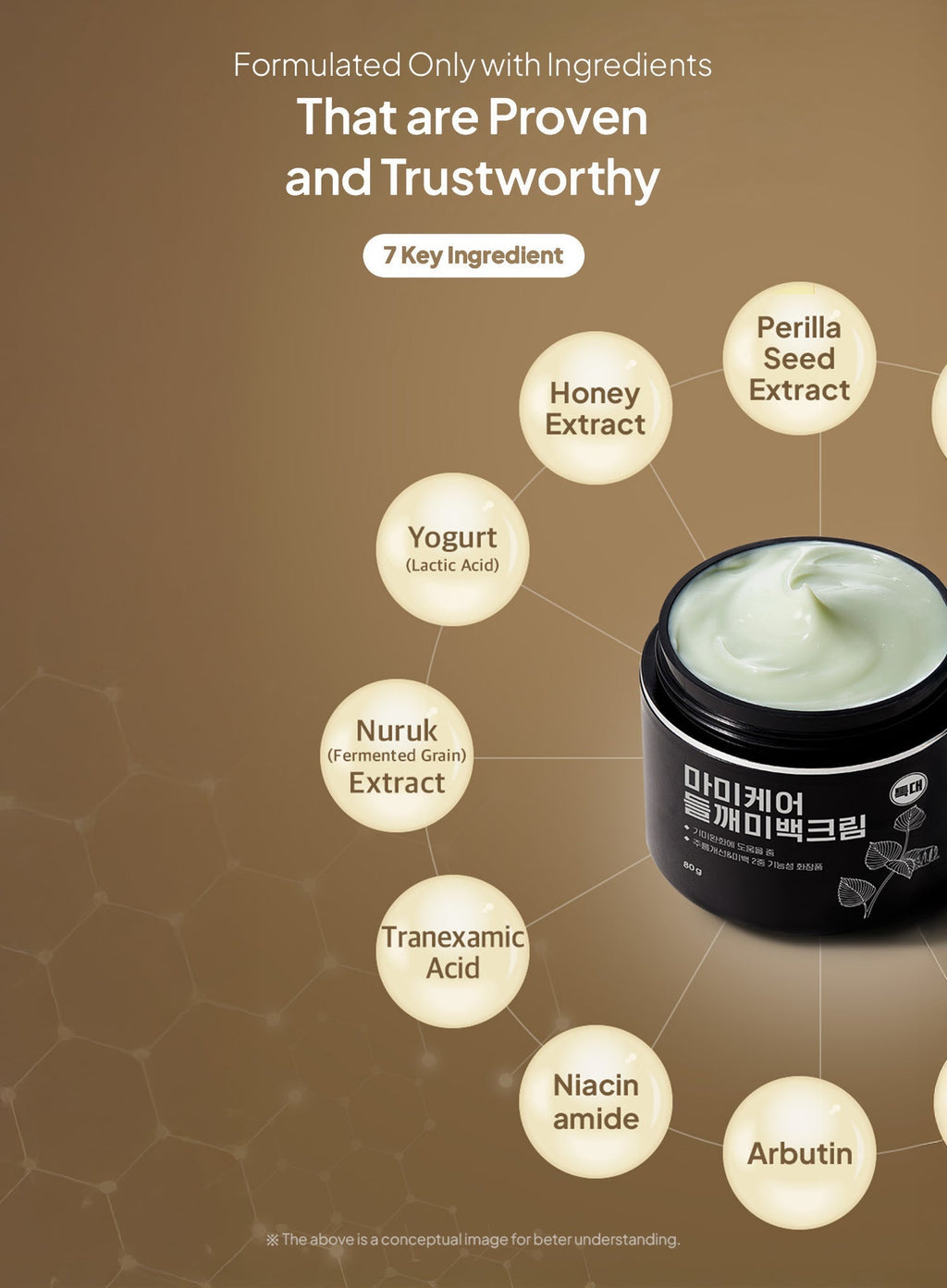 Perilla Brightening Cream Extra Large (80g)