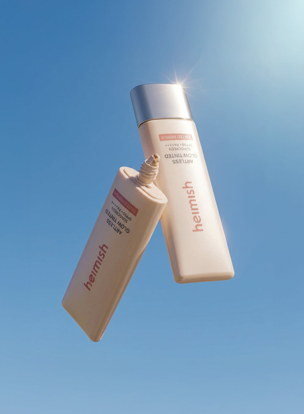 Artless Glow Tinted Sunscreen Shine Beige (SPF50+ PA+++) Duo Set (40ml*2ea)