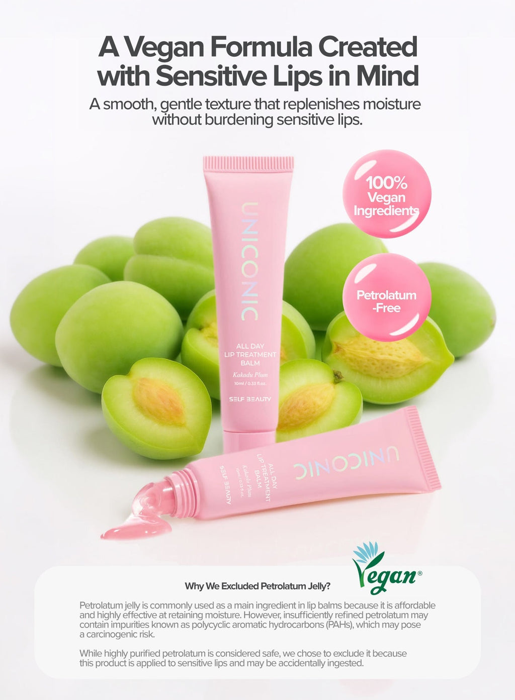 Uniconic All Day Lip Treatment Balm — Rosehip & Collagen (10ml)