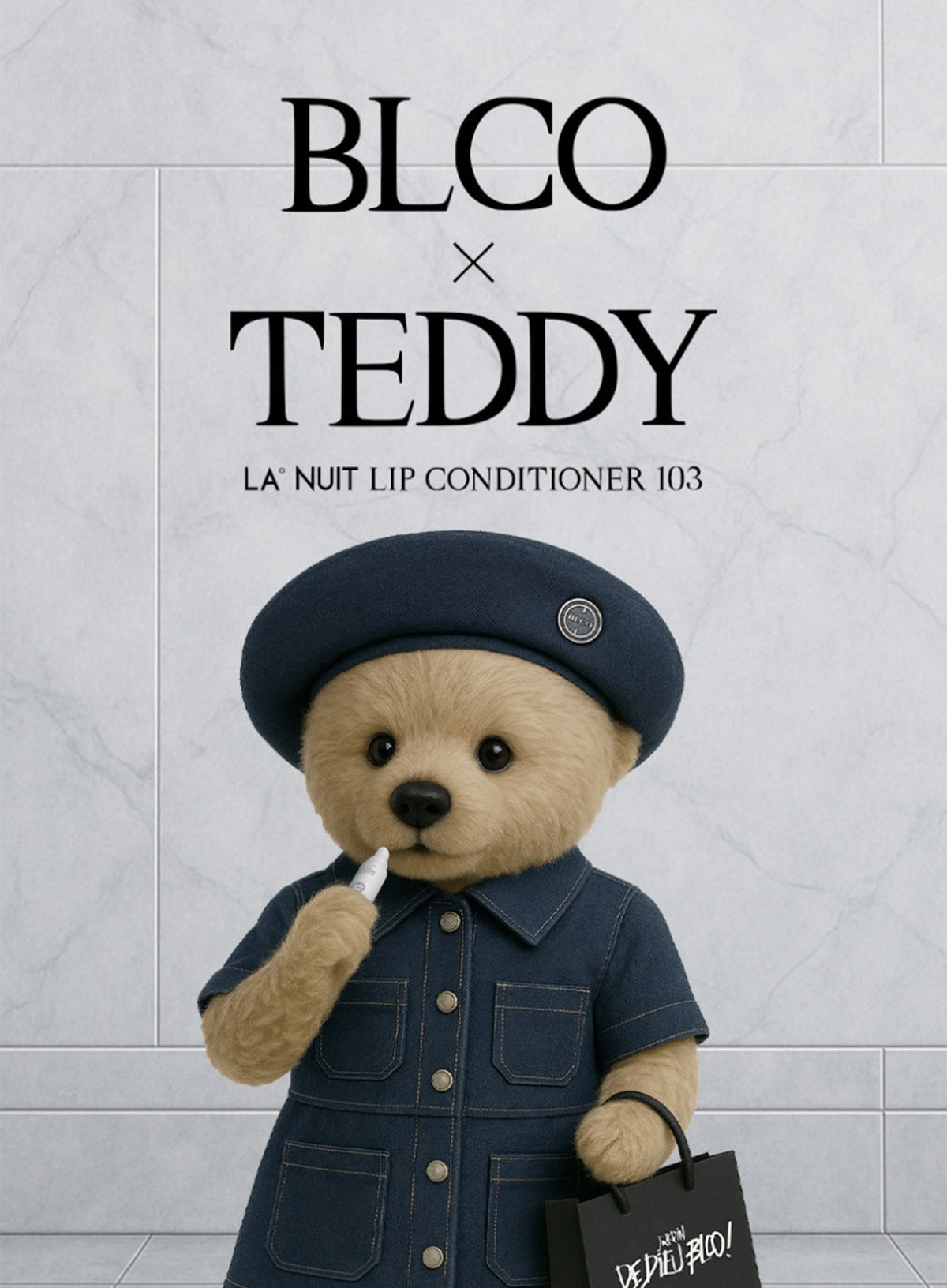 La'nuit X Teddy Bear Lip Conditioner 103 (12ml)