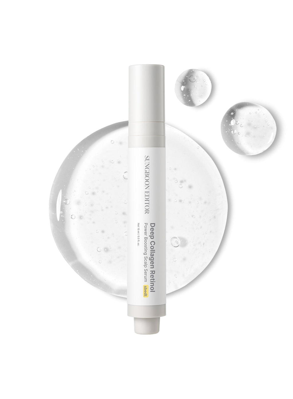 Deep Collagen Retinol Power Boosting Scalp Serum Trio Set (15ml*3ea)