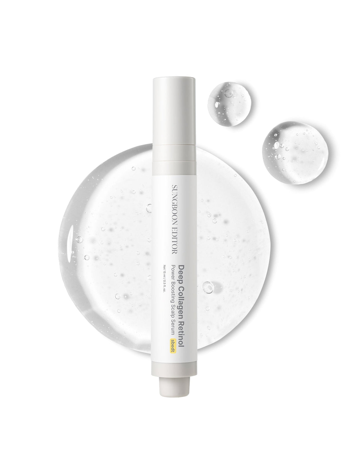 Deep Collagen Retinol Power Boosting Scalp Serum Trio Set (15ml*3ea)