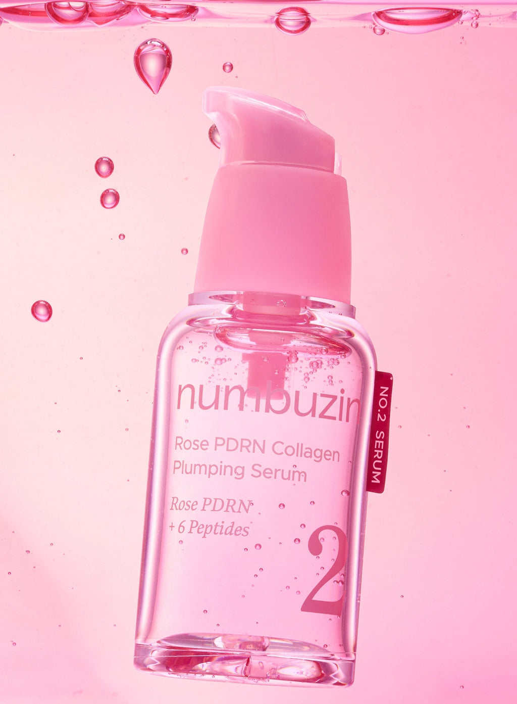 No.2 Rose PDRN Collagen Plumping Serum Duo Set (30ml*2ea)
