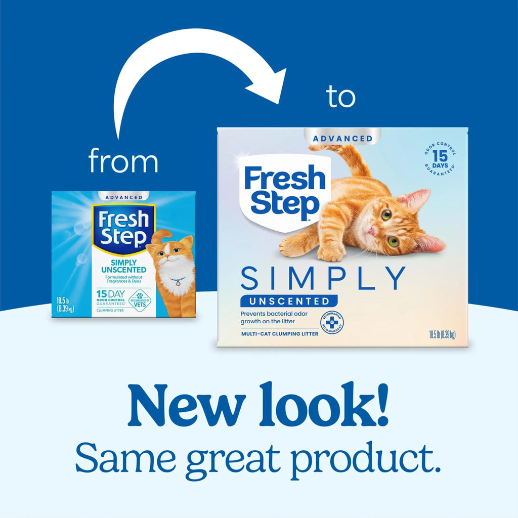 Fresh Step Advanced Extreme Clump Multi Cat Clumping Litter, 18.5 lb., 2 Pk