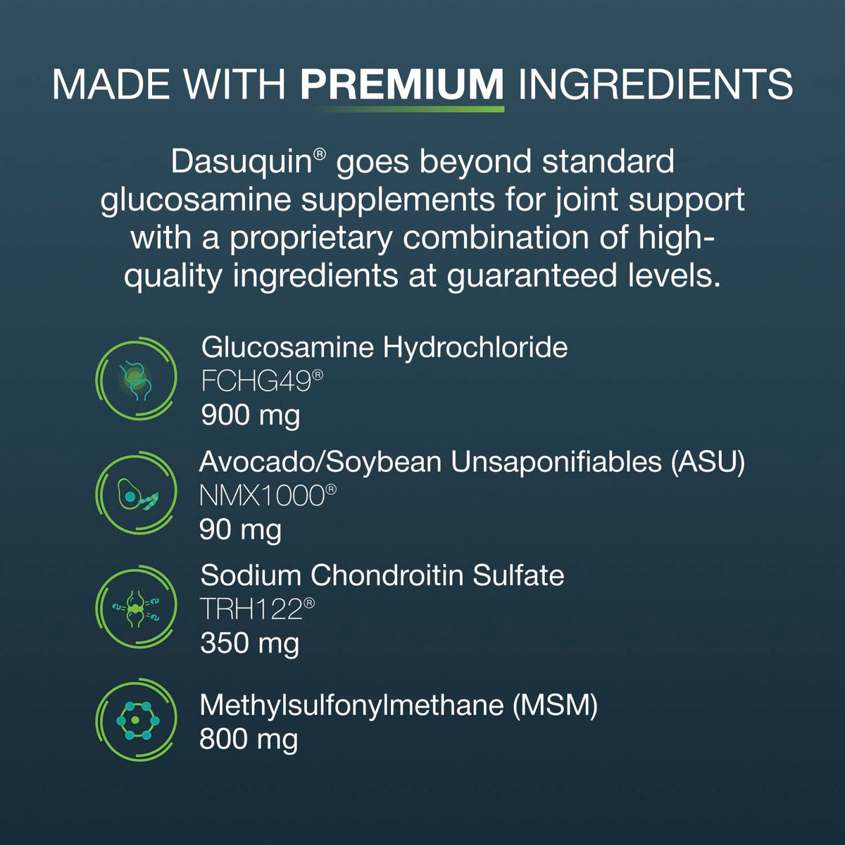 Nutramax Dasuquin MSM Joint Supplement for Large Dogs, Soft Chews, 42ct