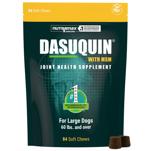 Nutramax Dasuquin MSM Joint Supplement for Large Dogs, Soft Chews, 42ct