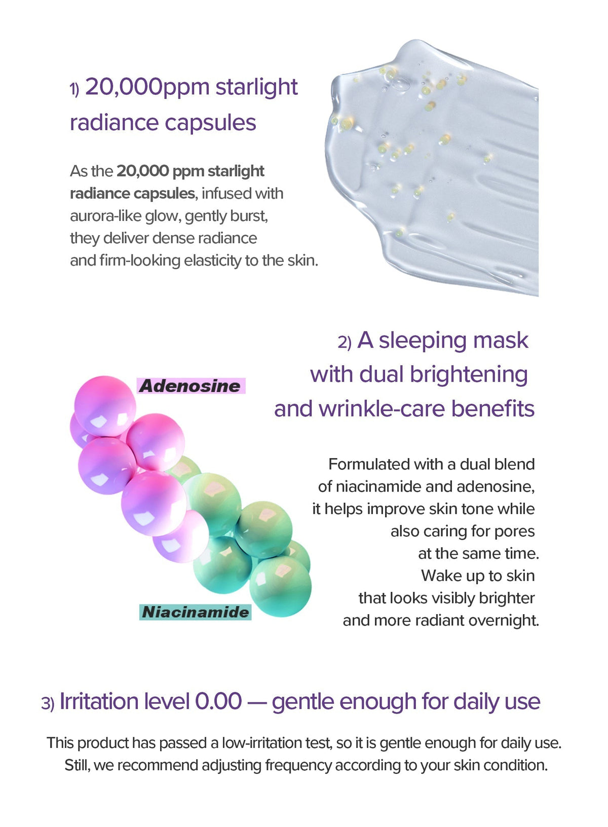 Finlande Aurora Night Glow Mask (60g)