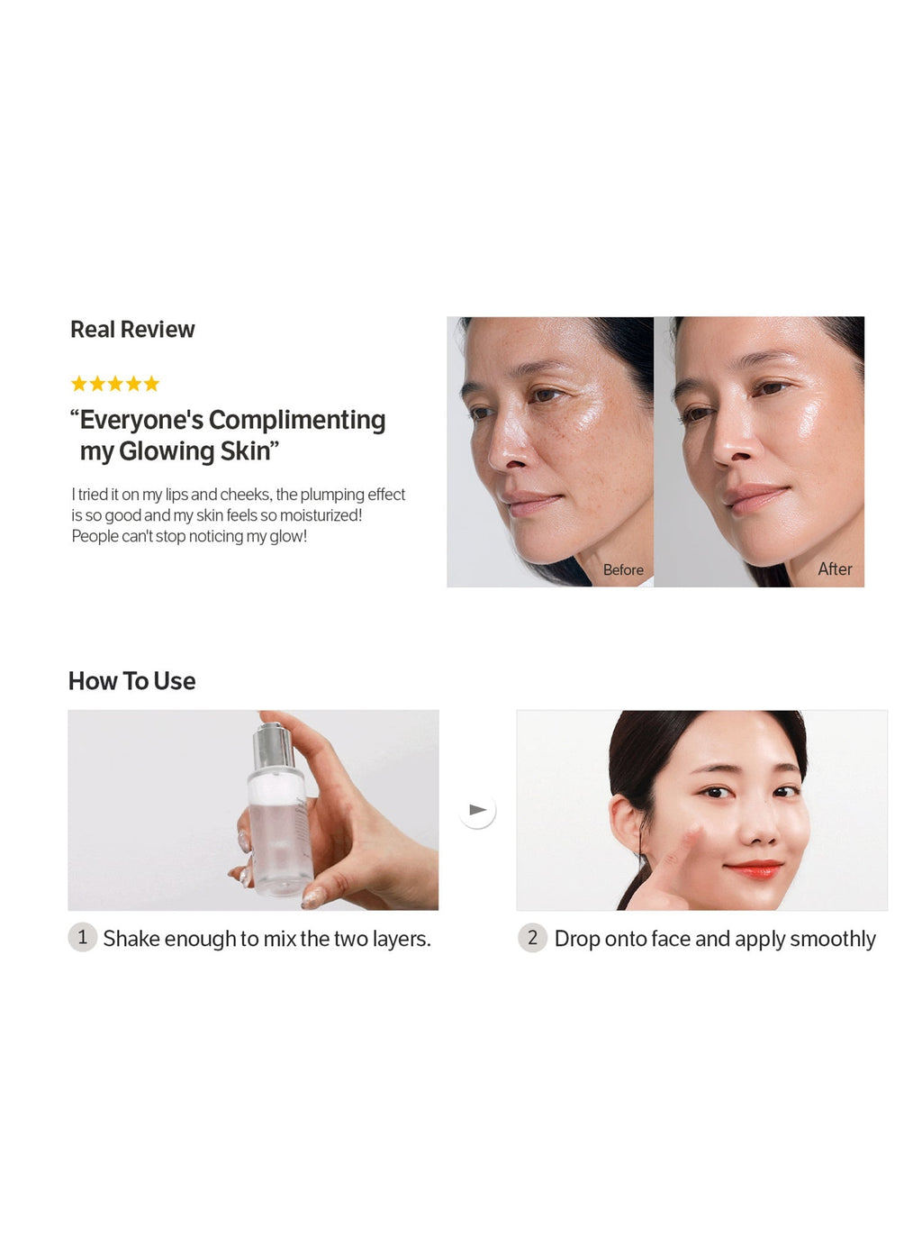 Deep Collagen Power Boosting Cream In Serum (35ml)