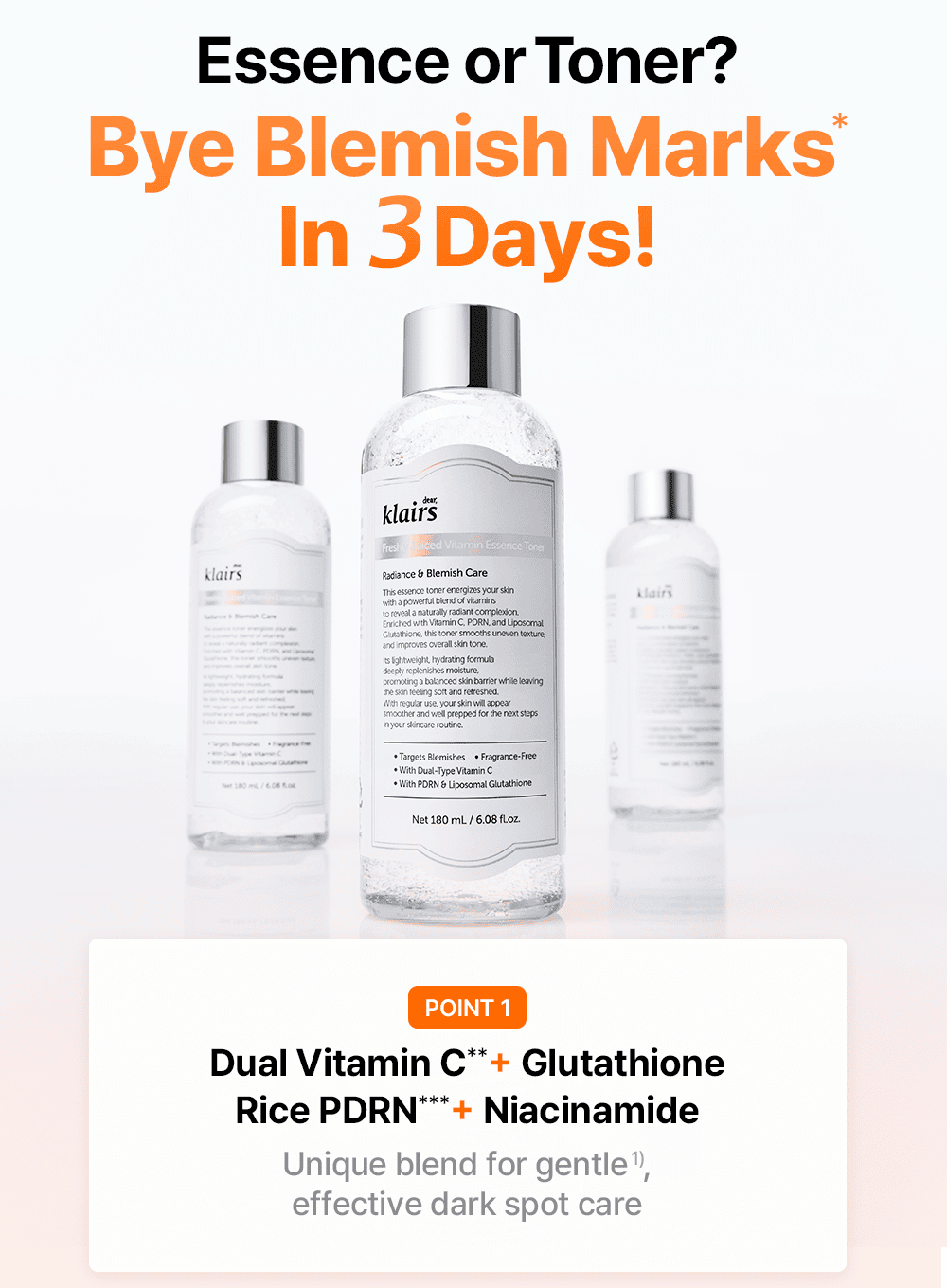 Freshly Juiced Vitamin Essence Toner (180ml)