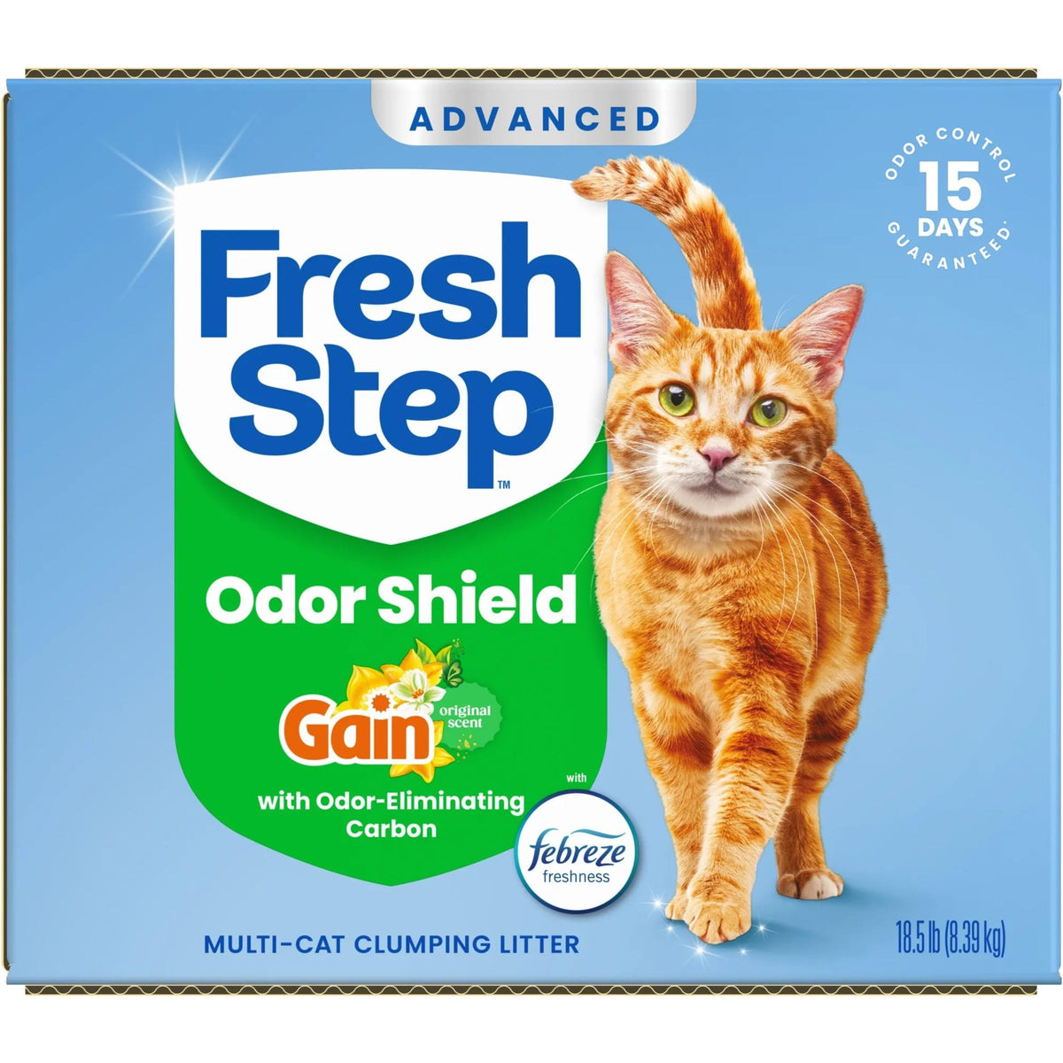 Fresh Step Advanced Extreme Clump Multi Cat Clumping Litter, 18.5 lb., 2 Pk