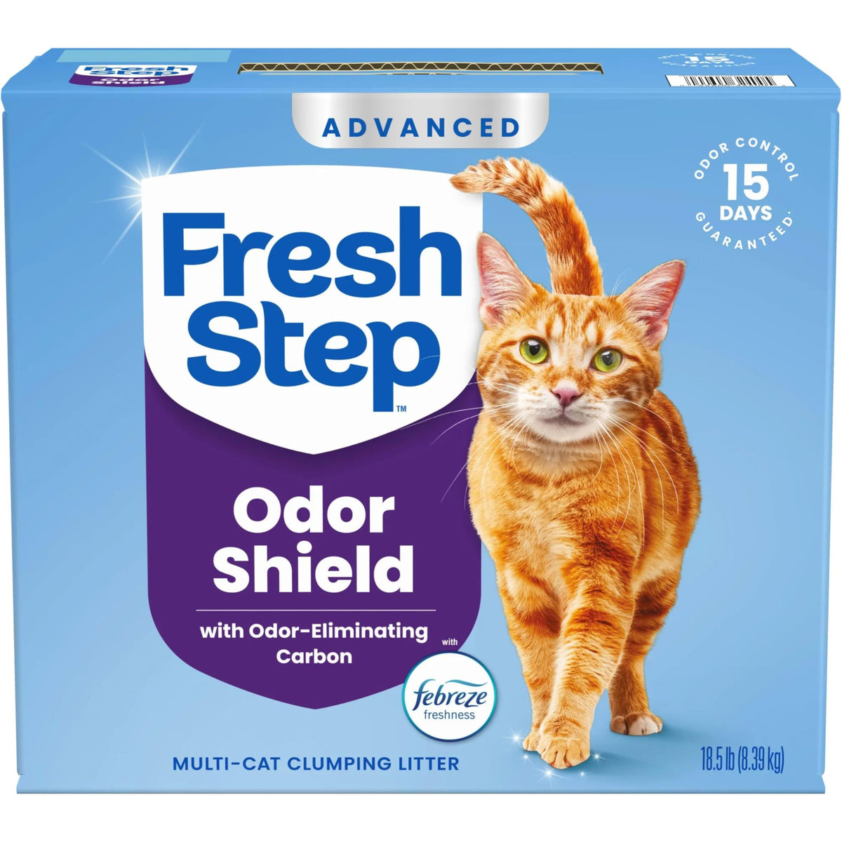 Fresh Step Advanced Extreme Clump Multi Cat Clumping Litter, 18.5 lb., 2 Pk