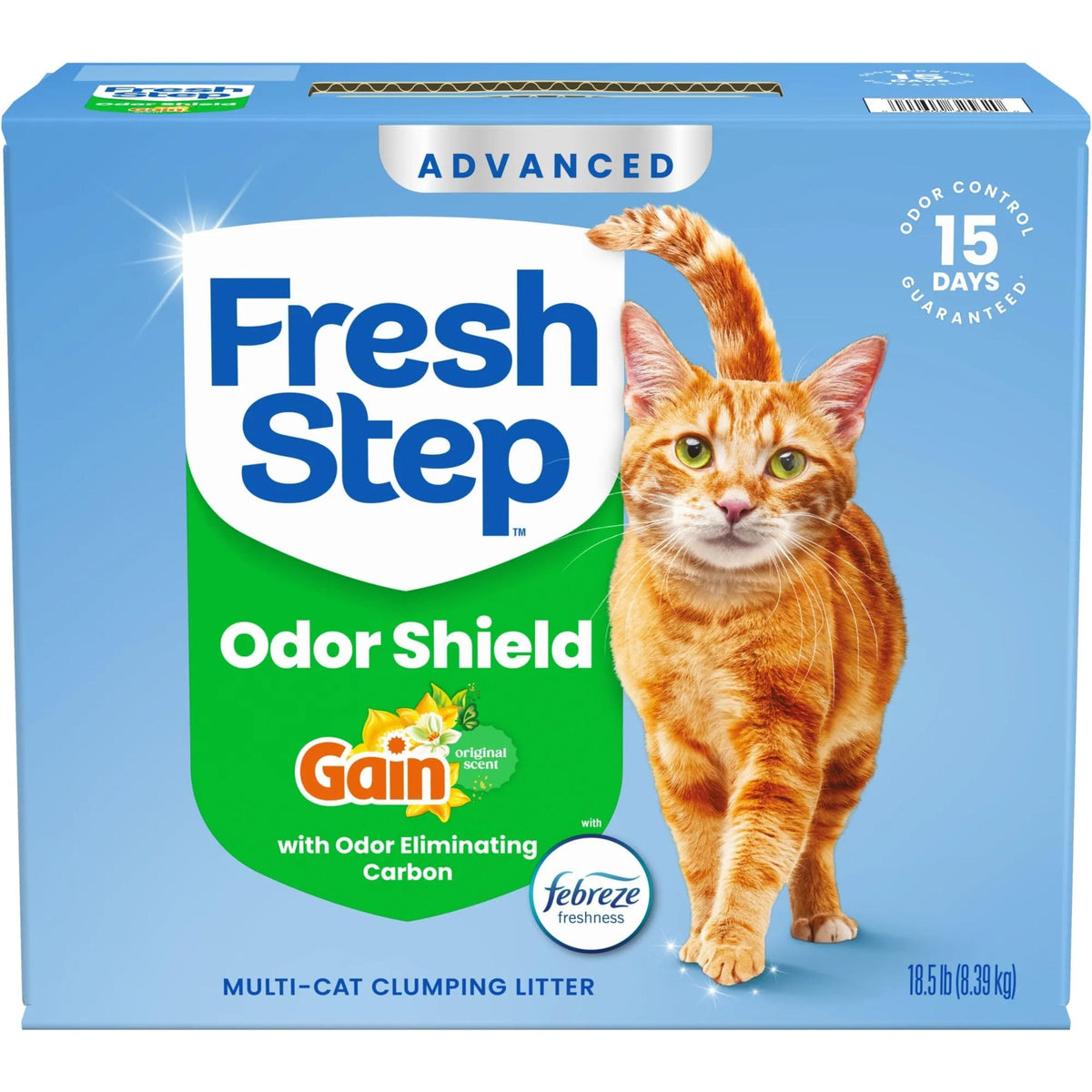 Fresh Step Advanced Extreme Clump Multi Cat Clumping Litter, 18.5 lb., 2 Pk