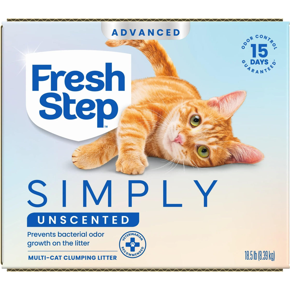 Fresh Step Advanced Extreme Clump Multi Cat Clumping Litter, 18.5 lb., 2 Pk