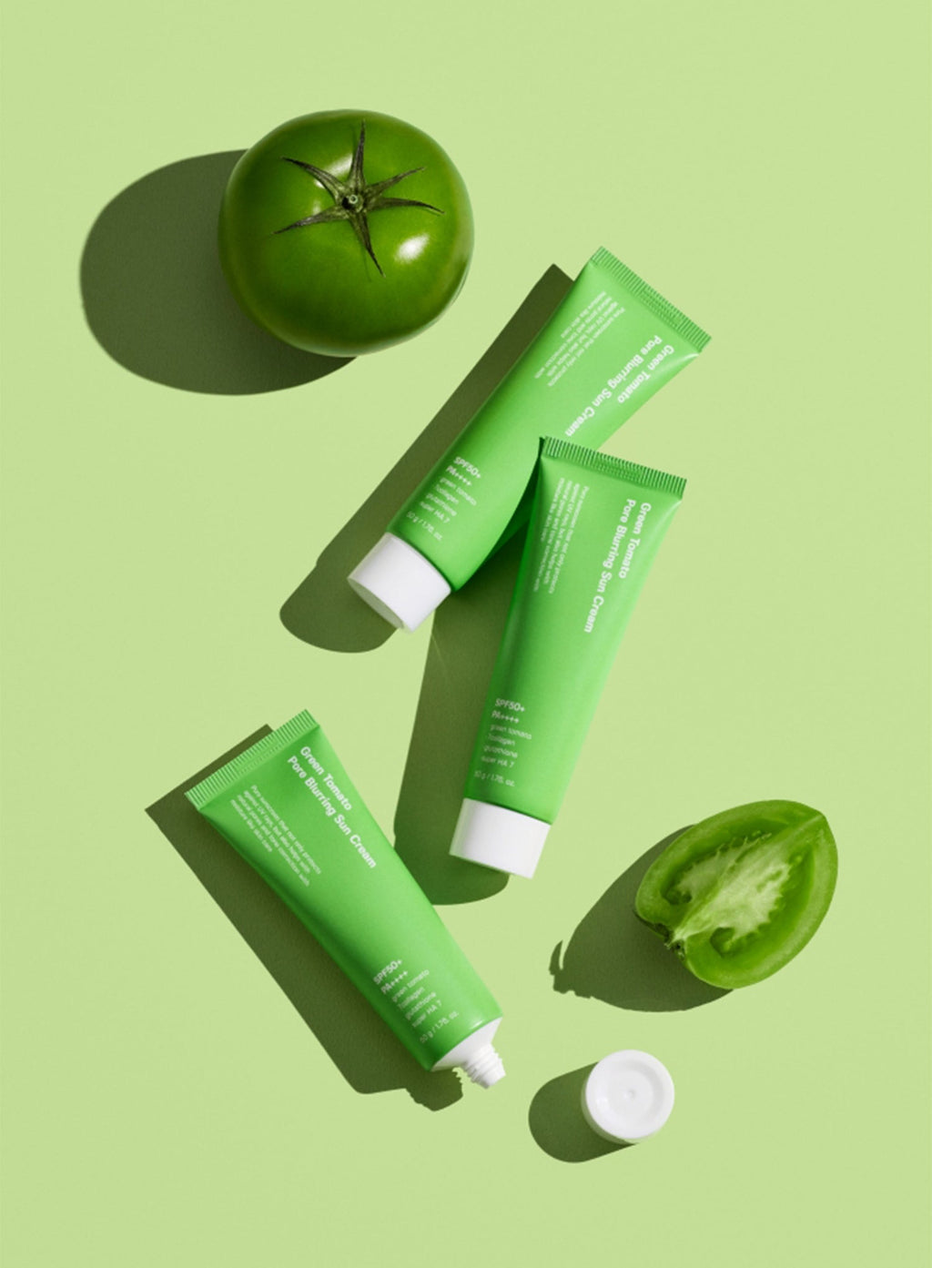 Green Tomato Pore Blurring Sun Cream Duo Set (SPF50+ PA++++) (50g*2ea)