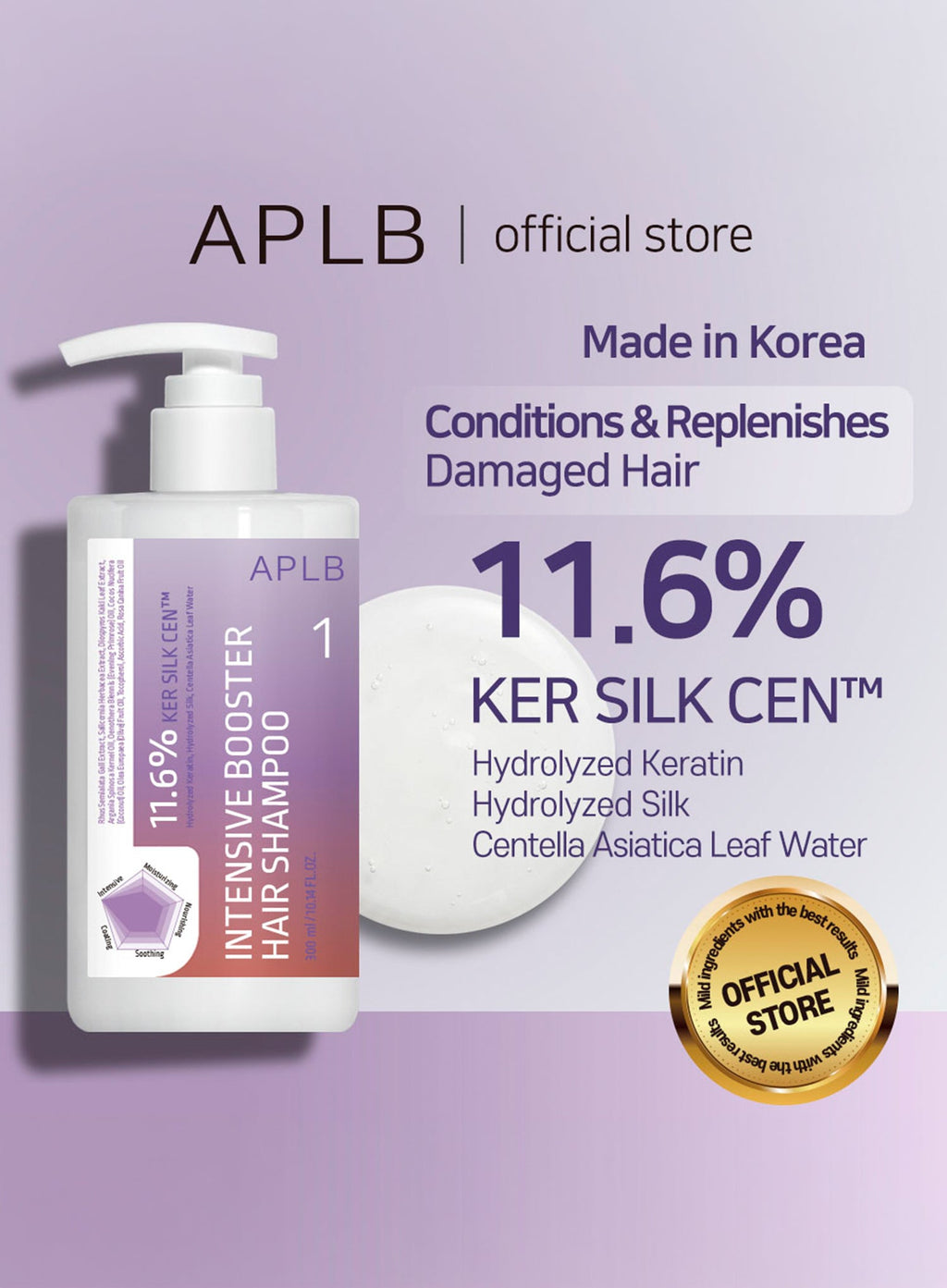 Intensive Booster Hair Shampoo (300ml)