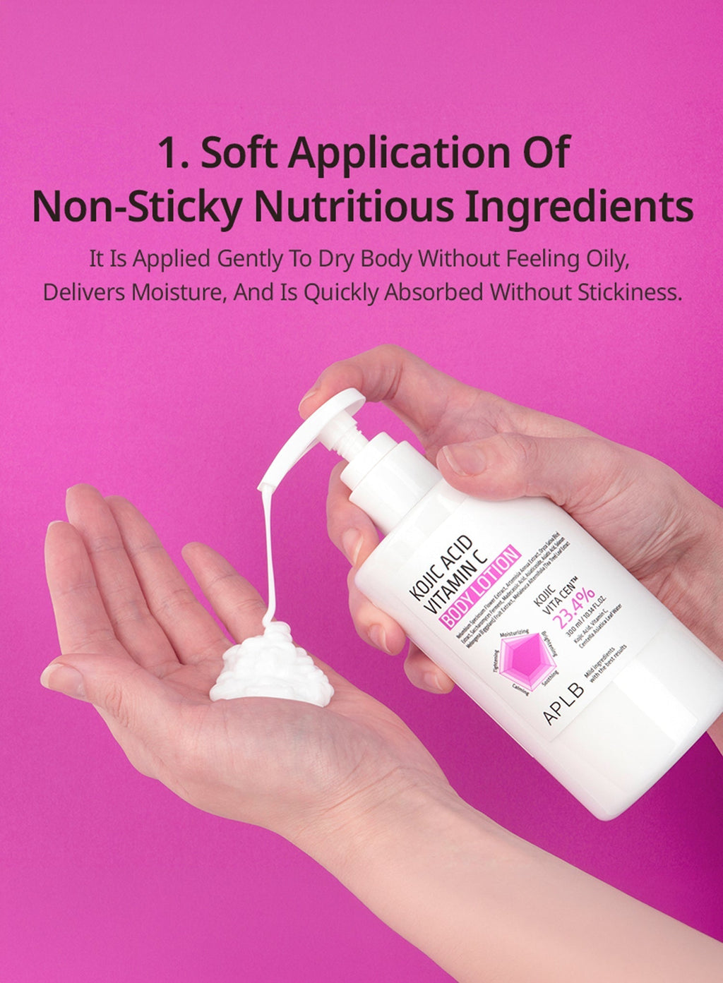 Kojic Acid Vitamin C Body Lotion (300ml)