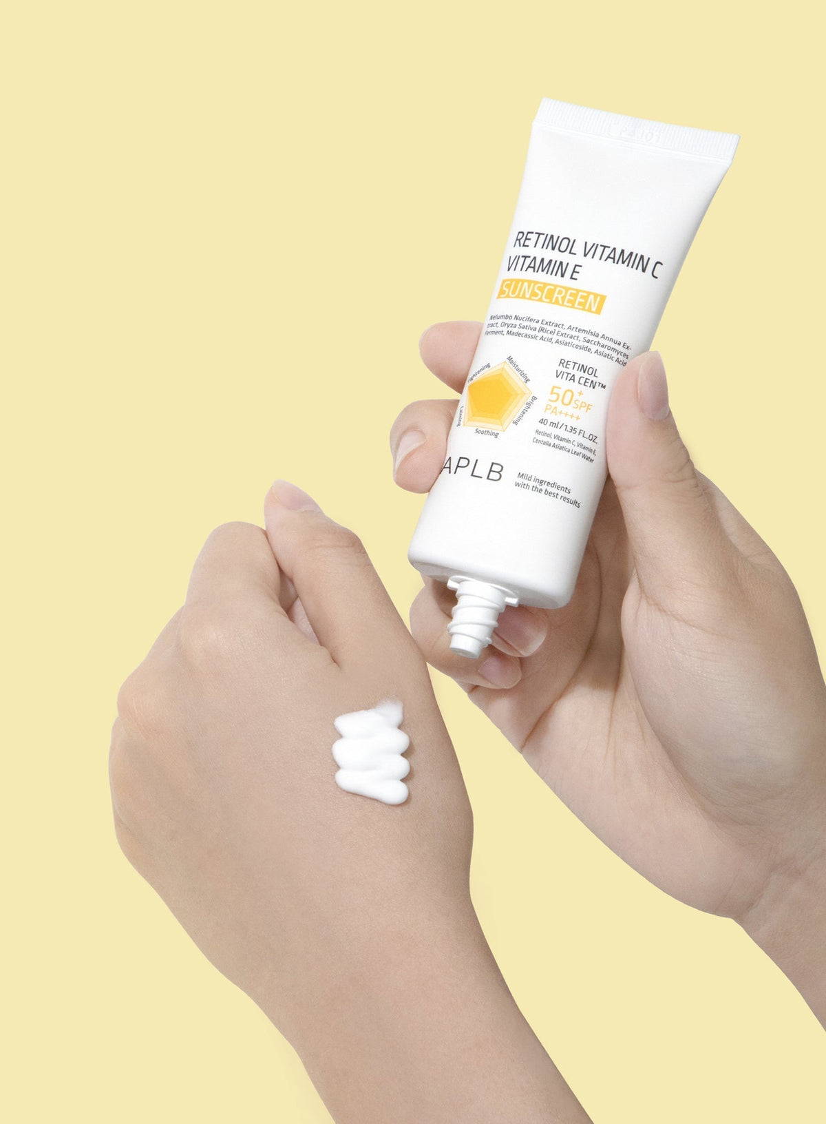 Retinol Vitamin C Vitamin E Sunscreen (SPF50+ PA++++) Trio Set (40ml*3ea)
