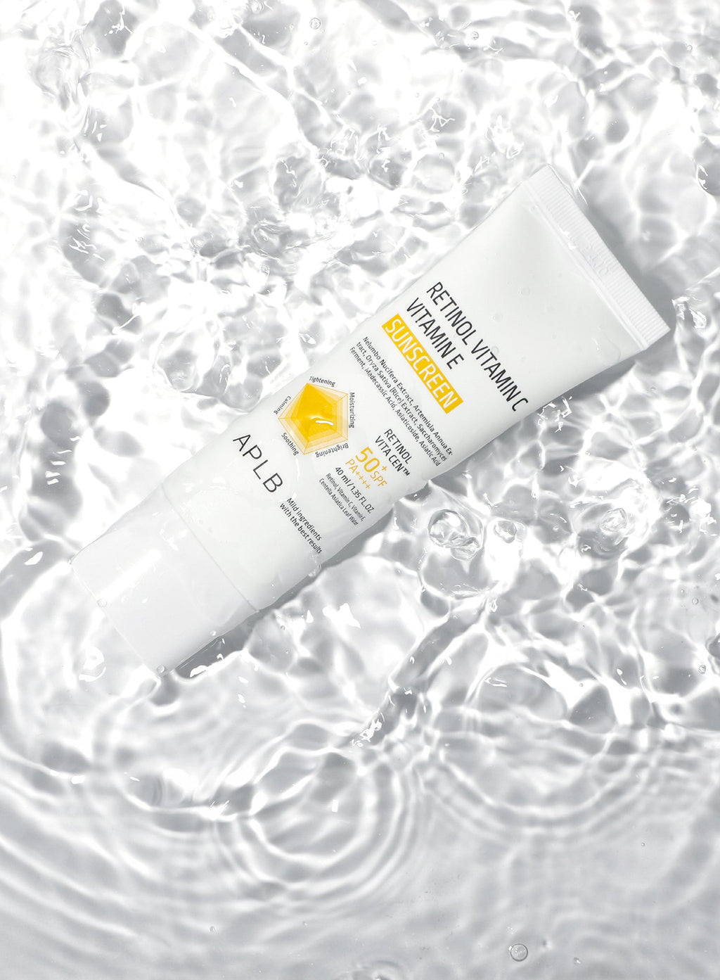 Retinol Vitamin C Vitamin E Sunscreen (SPF50+ PA++++) Trio Set (40ml*3ea)