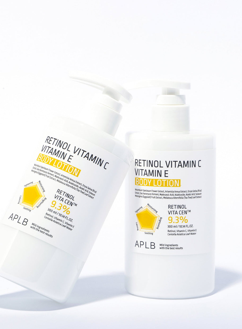 Retinol Vitamin C Vitamin E Body Lotion Trio Set (300ml*3ea)
