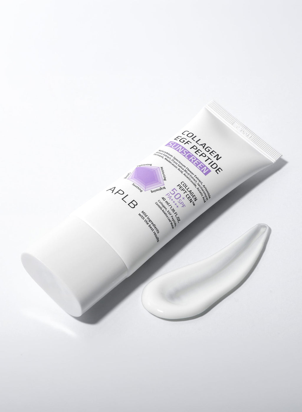 Collagen Egf Peptide Sunscreen SPF50+ PA++++ Duo Set (40ml*2ea)