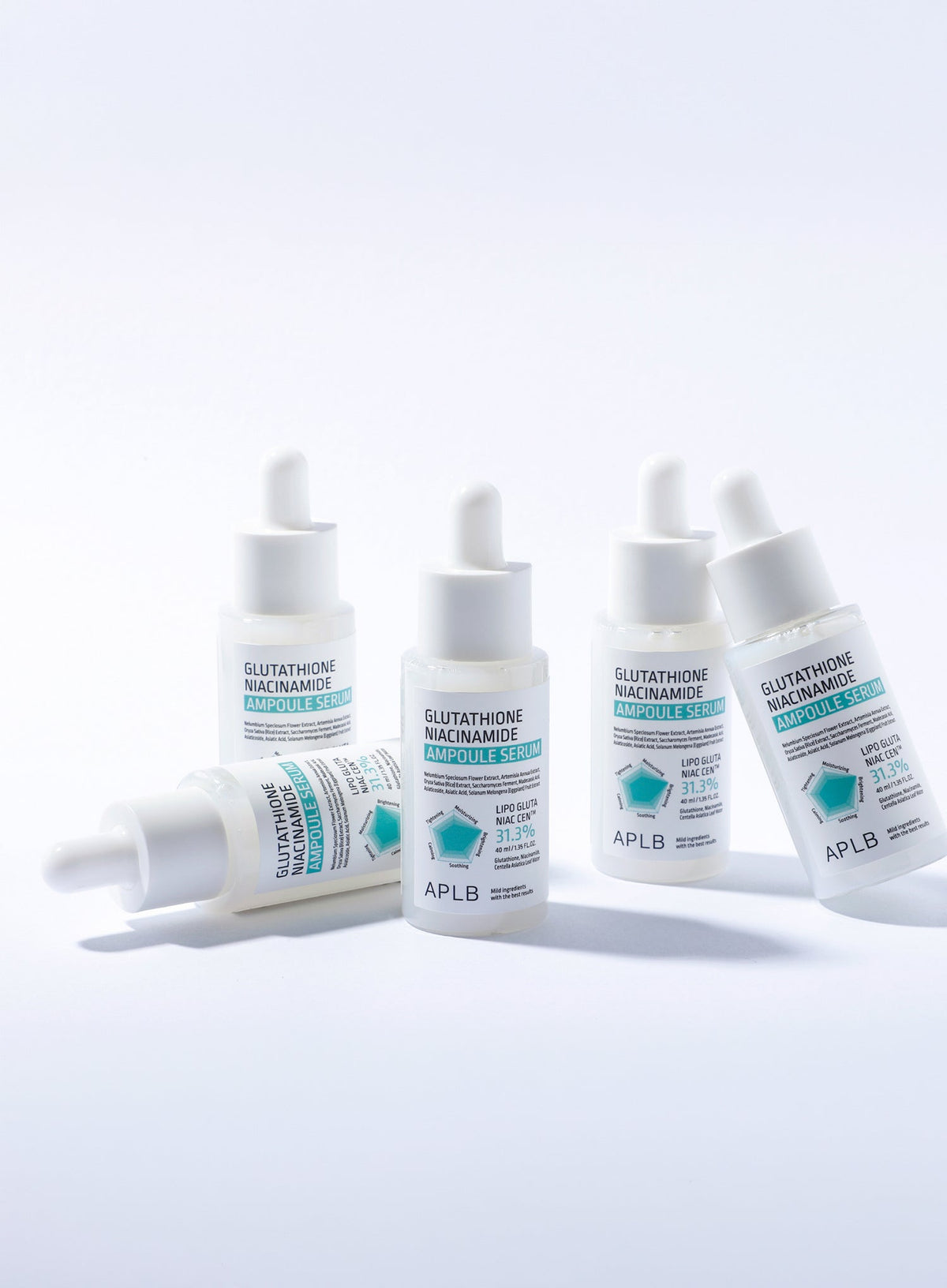 Glutathione Niacinamide Ampoule Serum Duo Set (40ml*2ea)