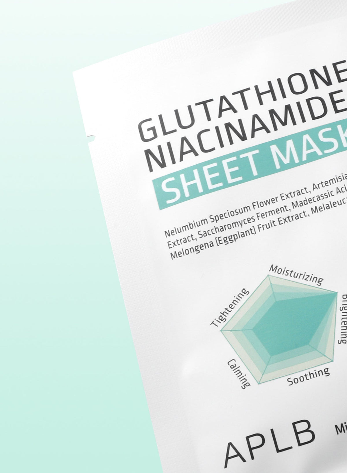 Glutathione Niacinamide Sheet Mask 10 Set (25ml / 1ea)*10ea