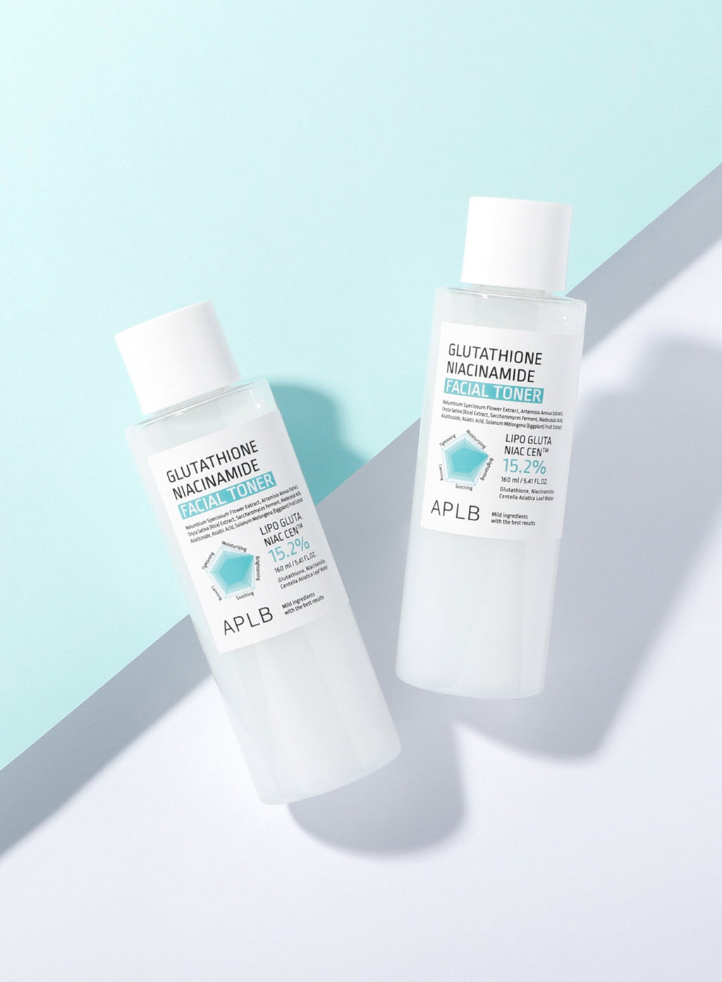 Glutathione Niacinamide Facial Toner Trio Set (160ml*3ea)