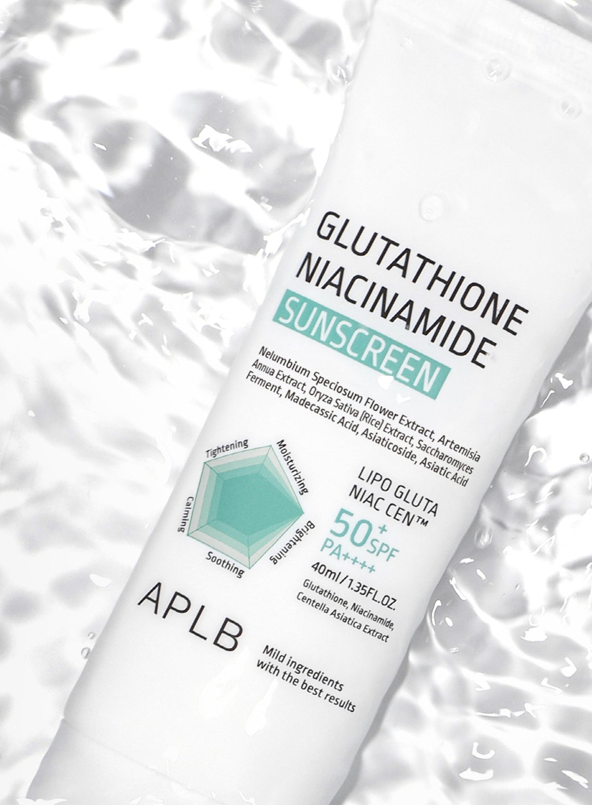 Glutathione Niacinamide Sunscreen (SPF50+ PA++++) Trio Set (40ml*3ea)